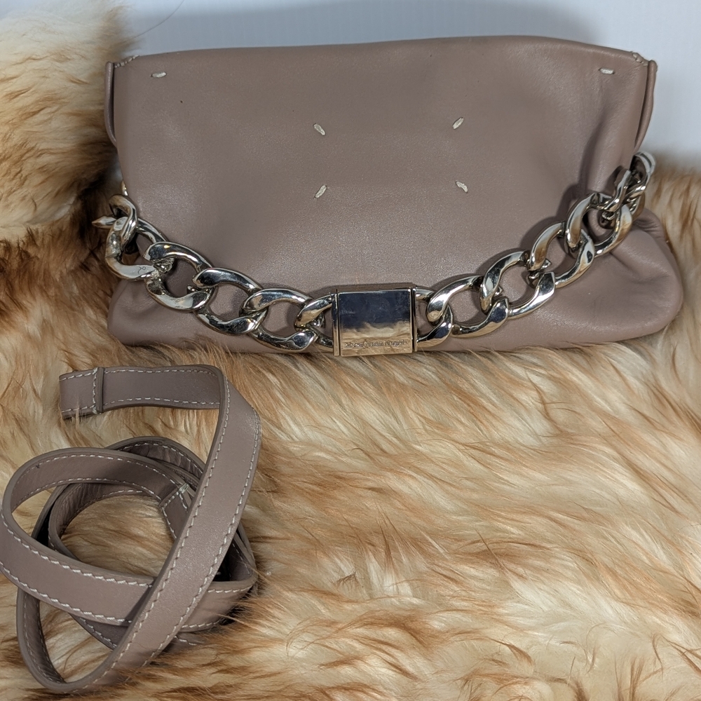 Maison Martin Margiela Chain Shoulder Bag In Black